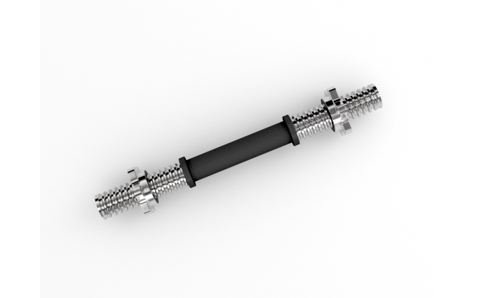 Гриф гантельный обрез ручка 350 мм хром 25 мм Гриф гантельный обрез ручка 350 мм хром 25 мм